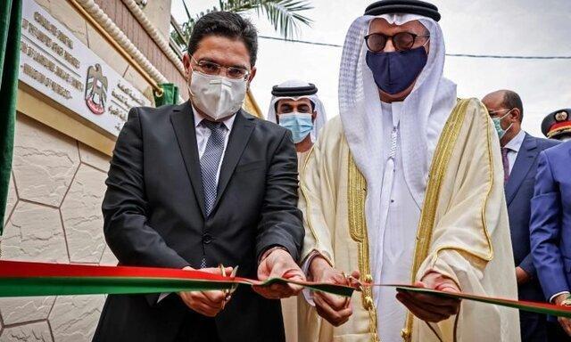 امارات به عنوان اولین کشور عربی کنسولگری خود را در صحرای غربی افتتاح کرد، عکس