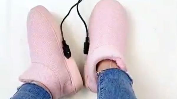 ساخت کفش شارژی برای گرم نگهداشتن پاها